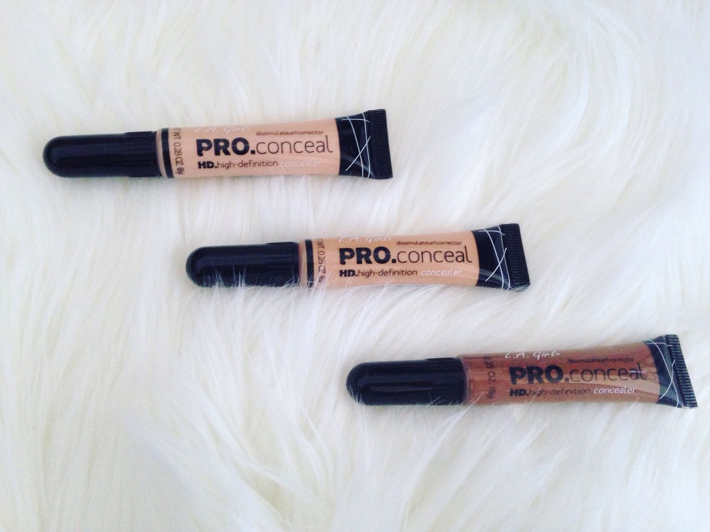 L.A. Girl Pro Concealer Swatches