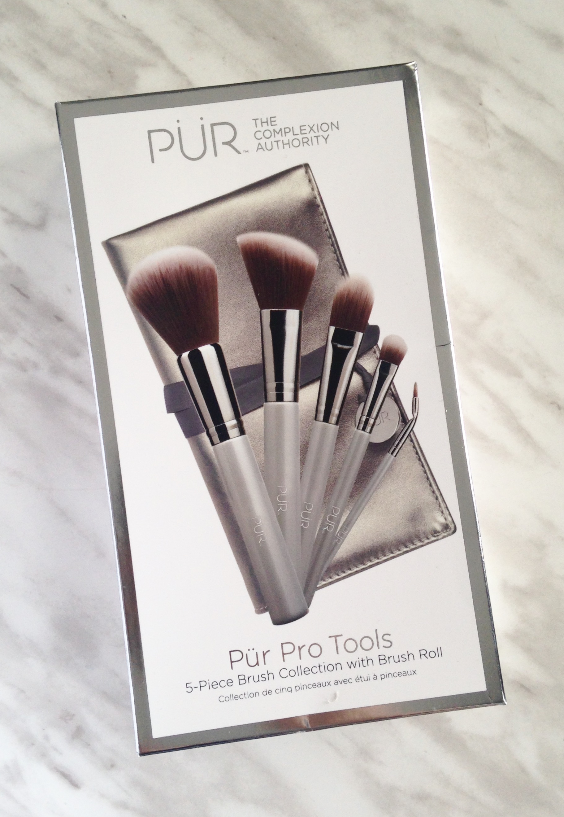 Pur, Makeup, Pr Pro Tools 5piece Brush Wbrush Roll