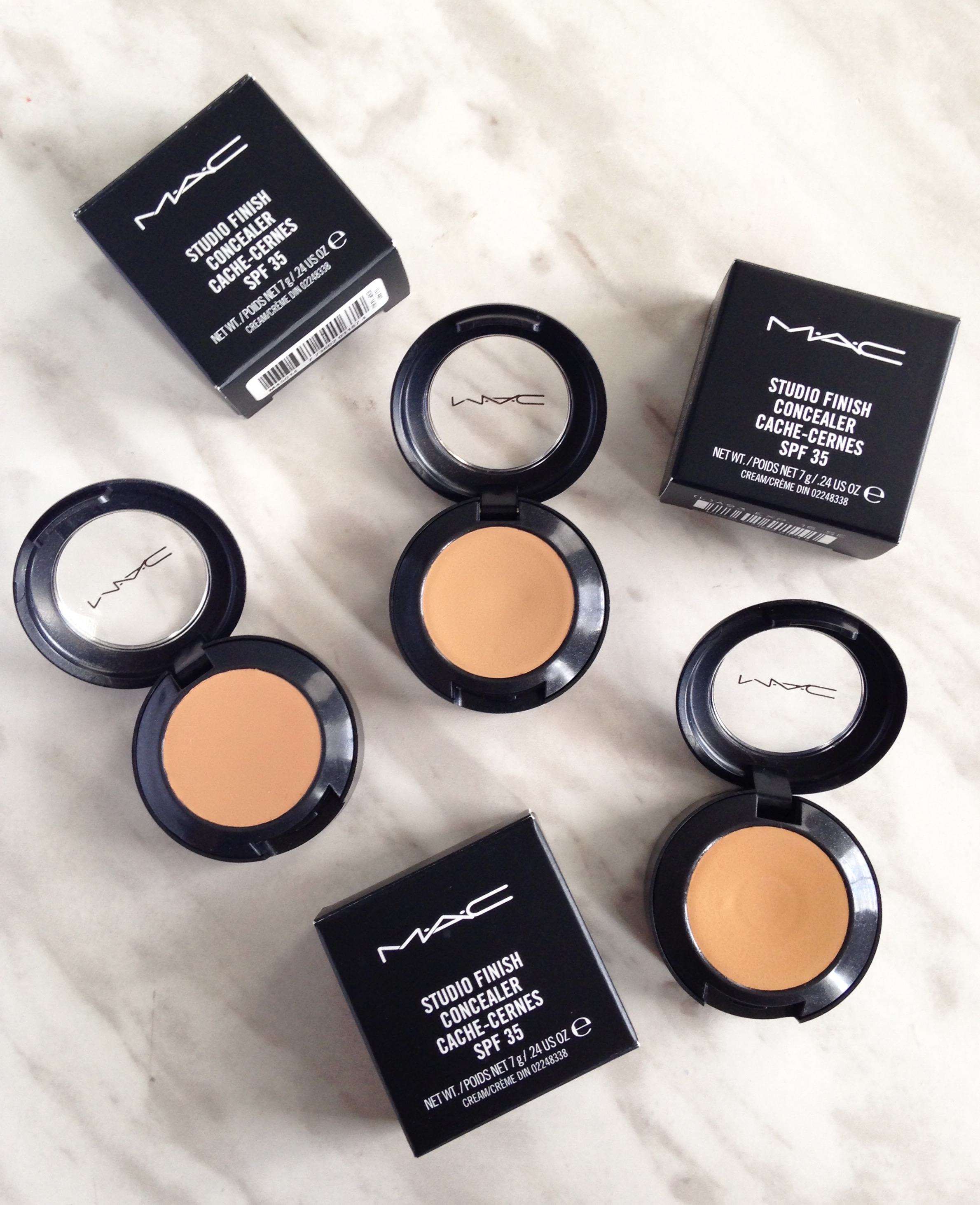 mac studio finish concealer nc42