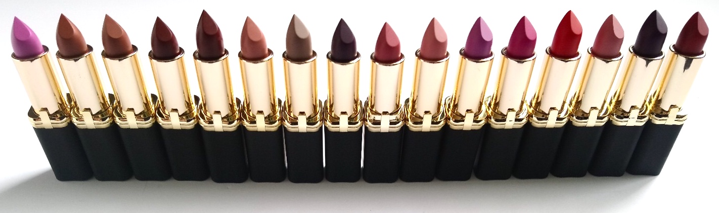 L’OREAL Colour Riche Matte Lipsticks