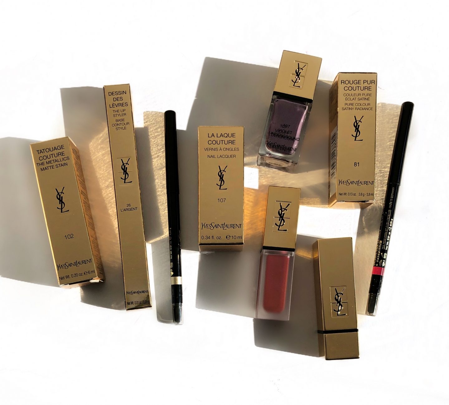 YSL Beauty Fall Look 2018 Collection