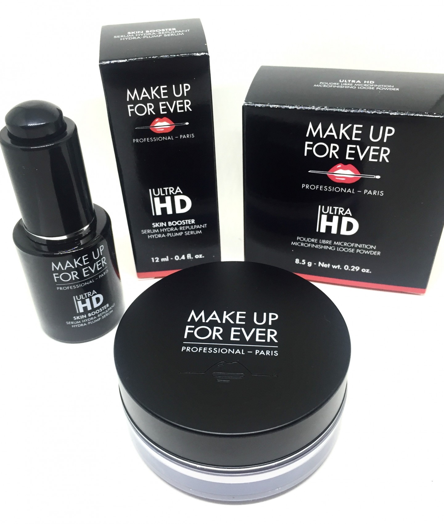 Make Up For Ever’s Ultra HD Skin Booster Serum and Microfinishing Loose Powder