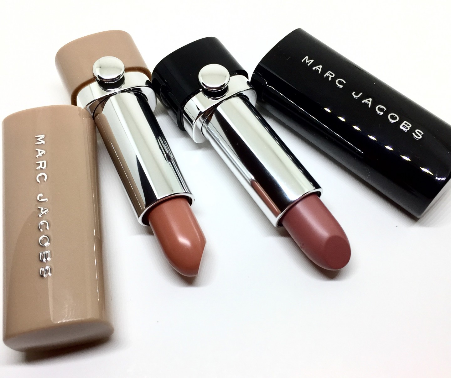 Marc Jacobs Le Marc Lip Creme & New Nudes Sheer Gel Lipstick