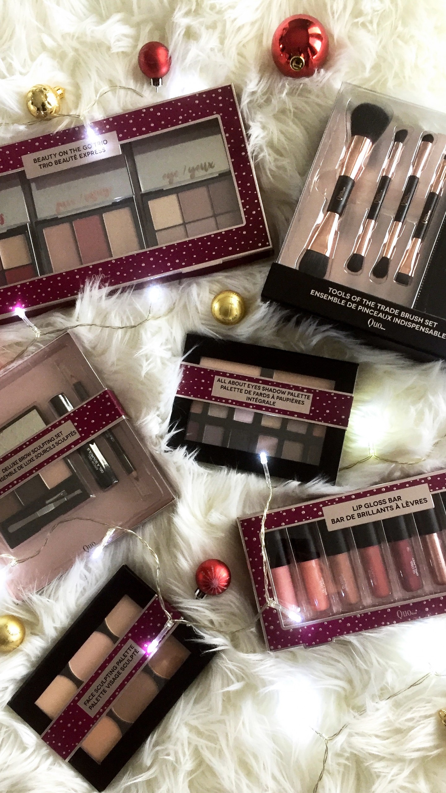 QUO Cosmetics 2017 Holiday Collection